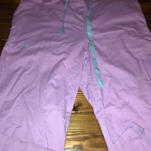 Med Couture purple scrub pants